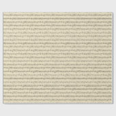 Antiek kerstmankreeften Cadeaupapier (Vlak)