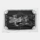 Antiek Keukenbord - het maakt het echt goed Theedoek (Horizontaal)