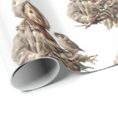 Antiek kind kerst inpakpapier (Rol Hoek)