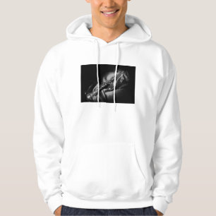 Antiek klarinet stilleven, B&W Hoodie