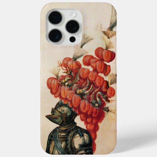ANTIEK KNIGHT HELMET, DRAGONS EN RODE VREEMDEN Case-Mate iPhone CASE (Achterkant)