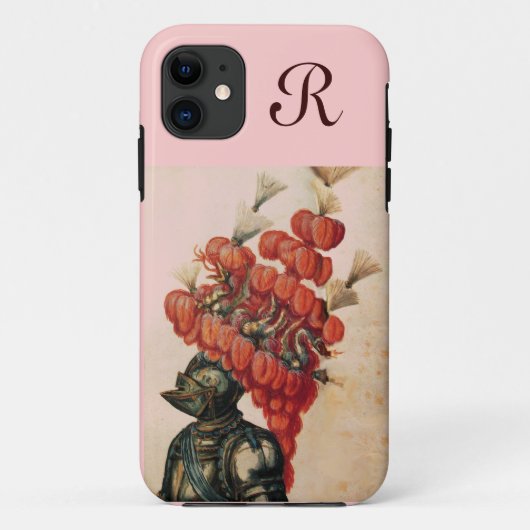 ANTIEK KNIGHT HELMET, DRAGONS EN RODE VREEMDEN Case-Mate iPhone CASE (Achterkant)