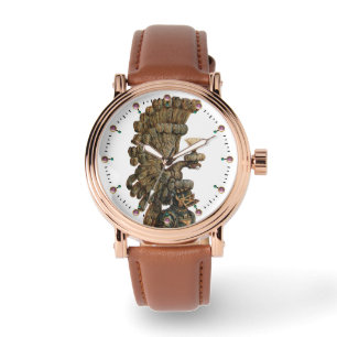 ANTIEK KNIGHT HELMET MET ELLE HORLOGE