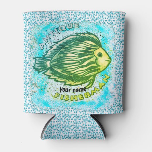 Antiek koelbox blikjeskoeler (Voorkant)