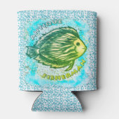 Antiek koelbox blikjeskoeler (Achterkant)