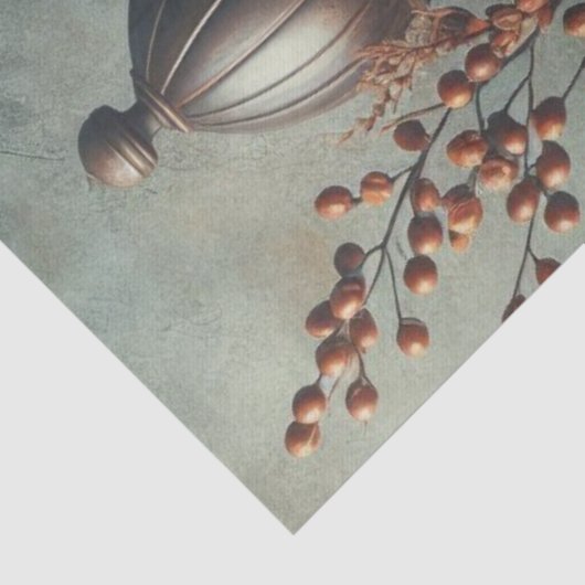 Antiek koffiemolen kopjes tissuepapier (Detail)