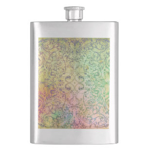 Antiek kunst ornament patroon voor uw ontwerp flacon