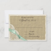 Antiek Lace and Mint Country Response Kaart (Voorkant)