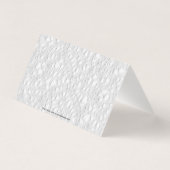 Antiek Lacy Doily Kaart (Achterkant)