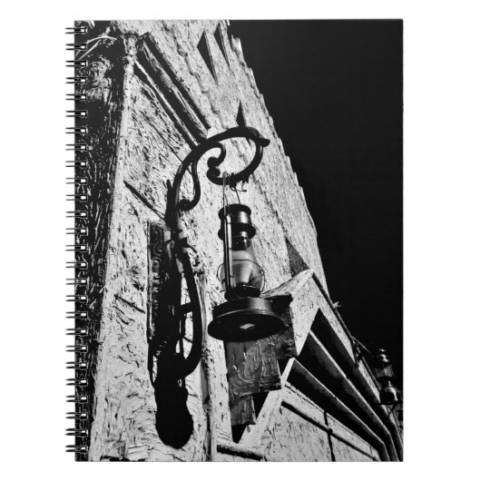 Antiek lamp notitieboek (Voorkant)