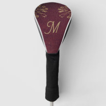 antiek lederen look monogram
