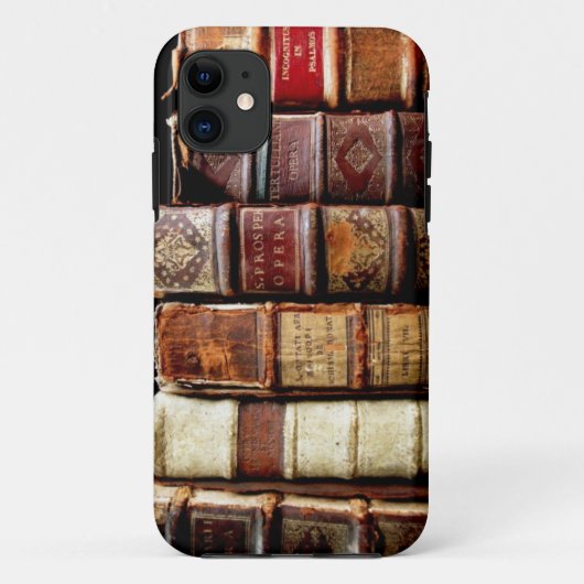Antiek leerlingenbindboeken uit de 18e eeuw Case-Mate iPhone case (Achterkant)