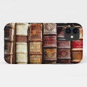 Antiek leerlingenbindboeken uit de 18e eeuw Case-Mate iPhone case (Achterkant (horizontaal))