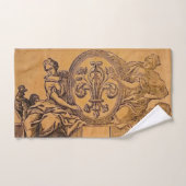 Antiek Lelie van Frankrijk Bad Handdoek (Handdoek)