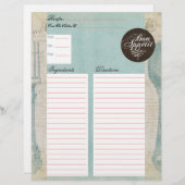 Antiek letters Toevoegingen ontvangen (Voorkant / Achterkant)