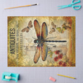 Antiek libel decoupage Tissuepapier (Craft)