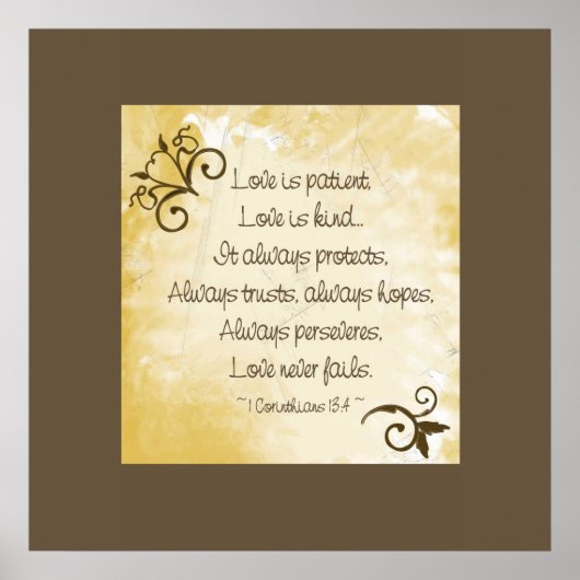 Antiek liefde is patiënt poster (Voorkant)