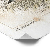 Antiek lithograafdruk poster (Hoek)