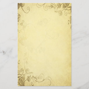  Antiek look bruiloft briefpapier
