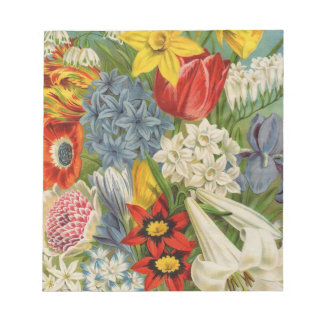 Antiek matrijzen voor zaaizaad, Borden, cadeaus Notitieblok