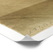  Antiek medisch anatomisch anatomisch diagram Poster (Hoek)