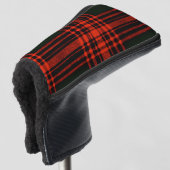 Antiek menzies jagen op Tartan Pset Pattern Golfheadcover (3/4 voorkant)