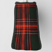 Antiek menzies jagen op Tartan Pset Pattern Golfheadcover (Draai 90)