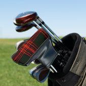 Antiek menzies jagen op Tartan Pset Pattern Golfheadcover (Insitu)