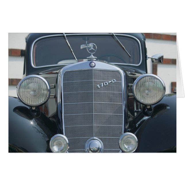 antiek mercedes 2 (Voorkant Horizontaal)