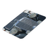 antiek mercedes 2 magneet (Linkerzijde)