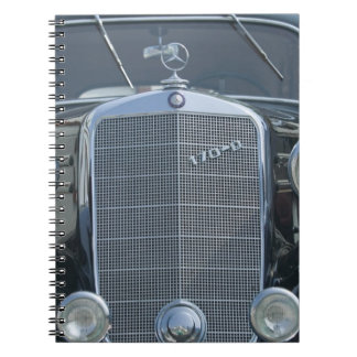antiek mercedes 2 notitieboek