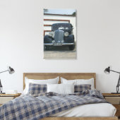 antiek mercedes canvas afdruk (Insitu (Slaapkamer))