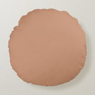 Antiek messing (effen kleur) rond kussen