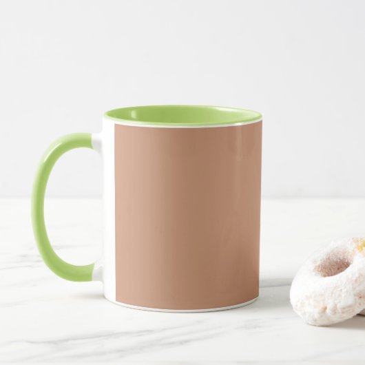Antiek messing Mok (Met donut)