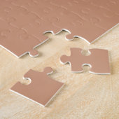 Antiek messing (vaste kleur) legpuzzel (Zijkant)