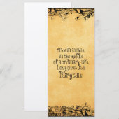  Antiek met liefdescitaat Weddenschap (Voorkant / Achterkant)