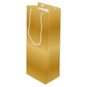 Antiek metaalgoud wijn cadeautas (Voorkant Gekanteld)