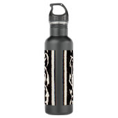 Antiek Monogram R Art Nouveau Waterfles (Achterkant)