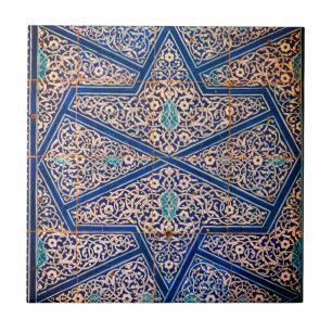 Antiek  Mozaïek Tegeltje