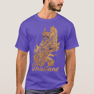 Antiek muurschildering t-shirt