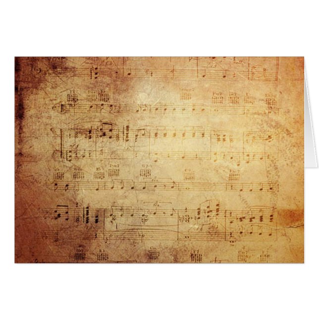 Antiek muziek (Voorkant Horizontaal)