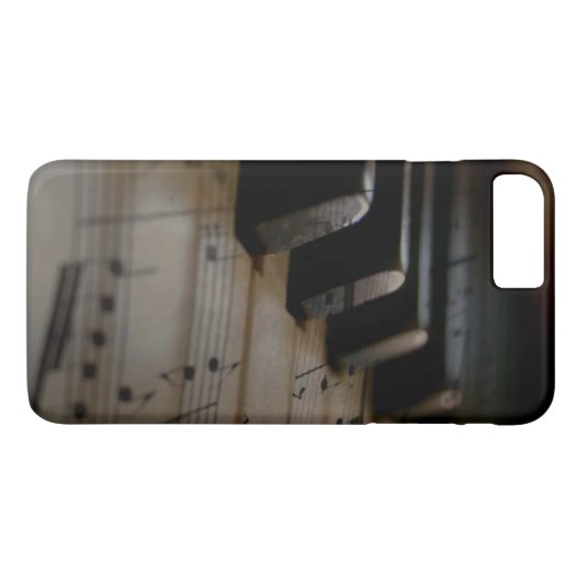 Antiek muziekopnames Case-Mate iPhone case (Achterkant (Horizontaal))
