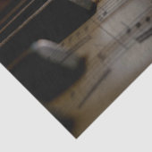 Antiek muziekopnames tissuepapier (Detail)