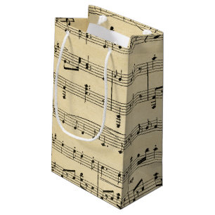 Antiek muziekthema klein cadeauzakje
