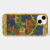 ANTIEK NATIVITEITSCHRISTMAS PARCHCHMENT Case-Mate iPhone CASE (Achterkant (horizontaal))