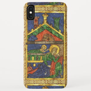 ANTIEK NATIVITEITSCHRISTMAS PARCHCHMENT iPhone XS MAX HOESJE