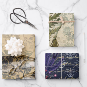 Antiek  Nautisch Inpakpapier Vel