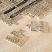 Antiek Necropsiekits, Zombie Apoalypse, kunst Legpuzzel (Zijkant)