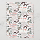 Antiek neushoorn Rhino Abrecht Durer stijl Kaart (Voorkant / Achterkant)