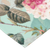 Antiek nostalgisch Redouté Rozen Patroonmunt Tafelkleed (Gekanteld)